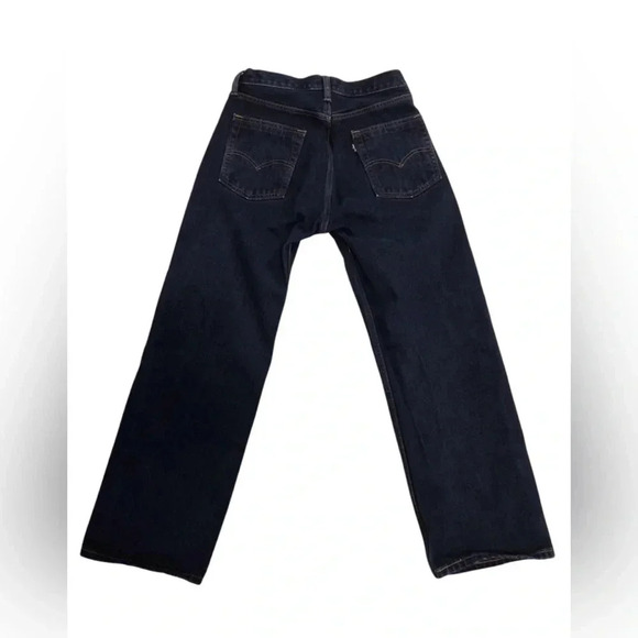 Levi’s 511 Slim BlackTab Big E Mens 29x30 Dark Was Blue Jeans Heavyweight NOTES - Picture 1 of 5
